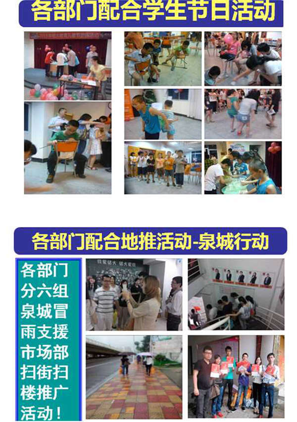 2013年泉州銘大教育培訓(xùn)學(xué)校推行全面管理升級(jí)