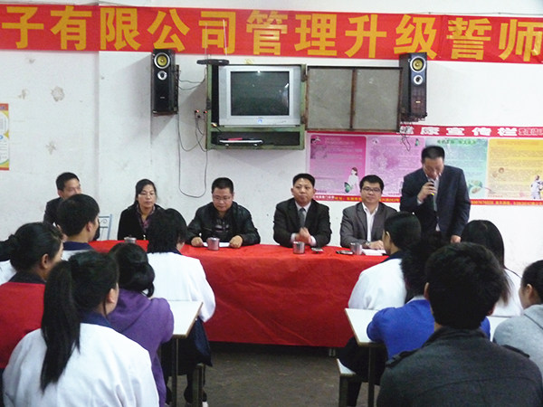 2011年3月15日，凱東管理升級誓師大會(huì)召開