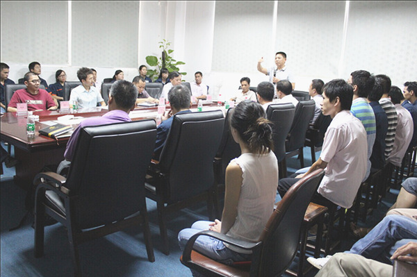 2014年9月30日，今泰管理升級誓師大會召開