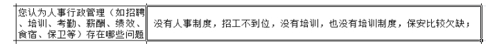 工廠沒有培訓管理體系，基層員工培訓未全面落實？